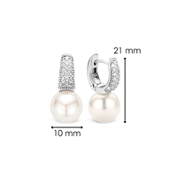 Orecchini Ti Sento Milano Donna in Argento Perla 7750PW - 7750PW